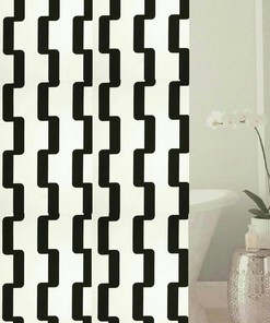 Variety Shower Curtain - Bordeaux Twilight Midnight Sails Midnight Paisley Fresco Tuxedo Stardust Geometric Lattice