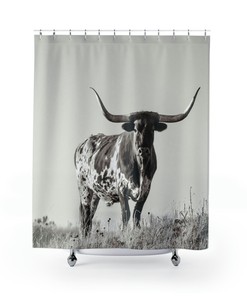 Willie Shower Curtain for Bathroom Decor