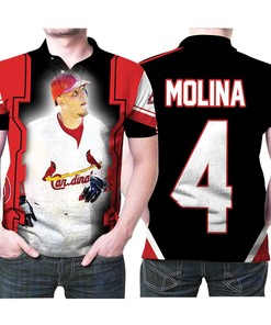 Yadier Molina 3 Legend Forever Mbl Baseball 3D All Over Print Polo Shirt - Perfect Gift for Fans