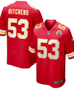 Anthony Hitchens Kansas City Chiefs Nike Game Jersey - Red