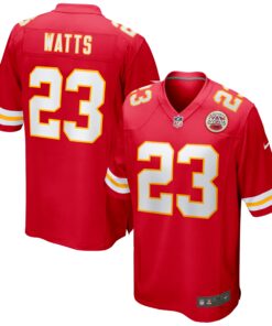 Armani Watts Kansas City Chiefs Nike Game Jersey - Red
