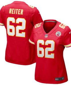 Austin Reiter Kansas City Chiefs Nike Women's Game Jersey - Red