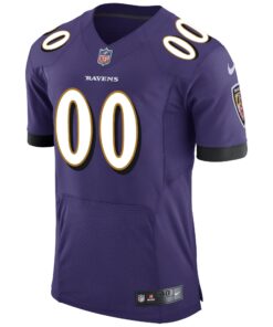 Baltimore Ravens Nike Speed Machine Custom Elite Jersey - Purple