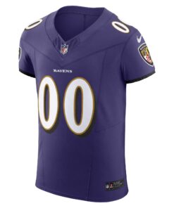 Baltimore Ravens Nike Vapor F.U.S.E. Elite Custom Jersey - Purple