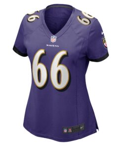 Ben Cleveland Baltimore Ravens Nike Women's Game Jersey - Purple