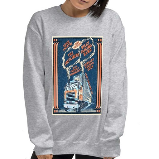 Billy Failing January 4 Shirt, 2024 Aggie Theatre Ft. Collins, CO Tour Poster T-Shirt