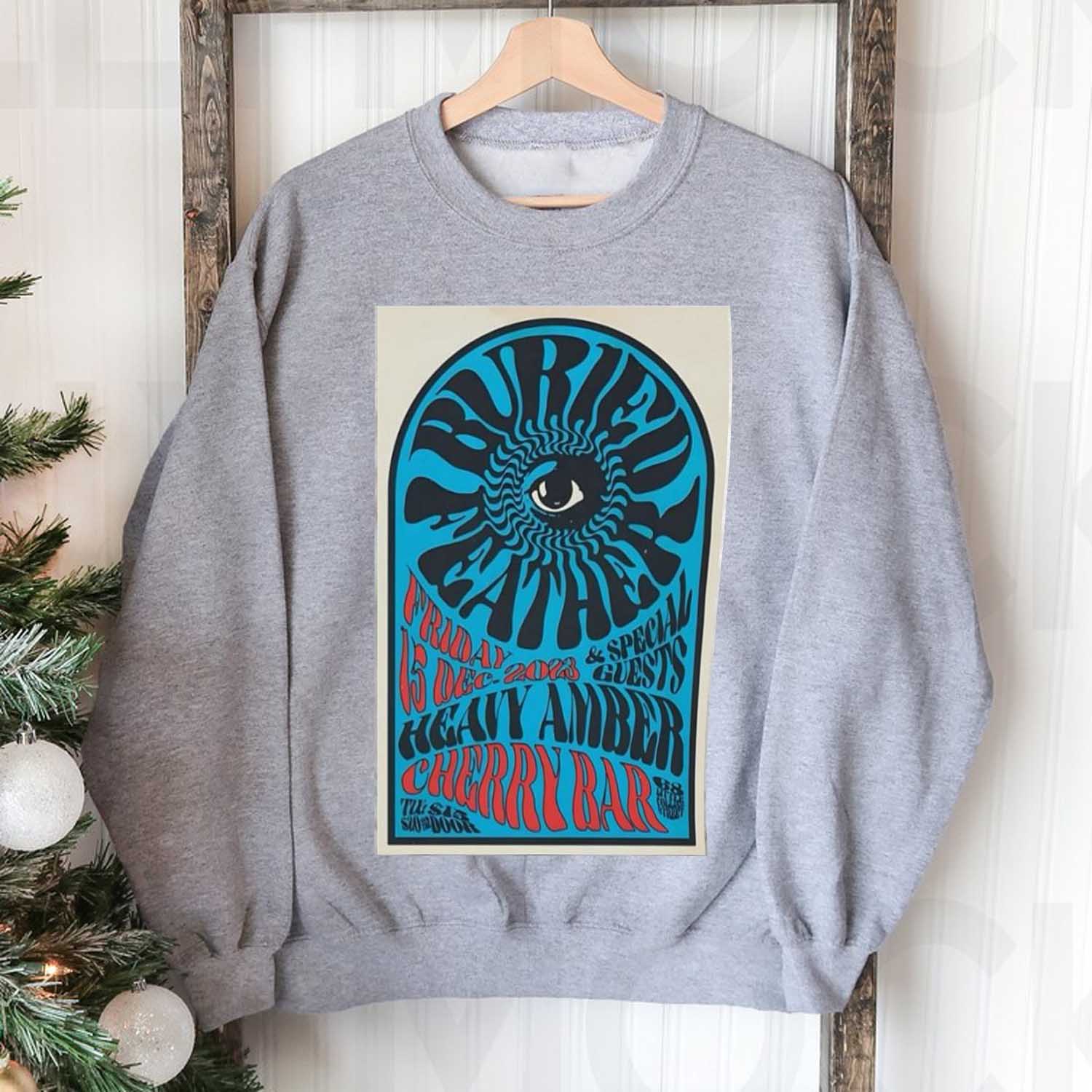 Buried Feather Cherry Bar Dec 15 2023 Poster T-Shirt, Buried Feather Cherry Bar Sweatshirt, Hoodie Shirt