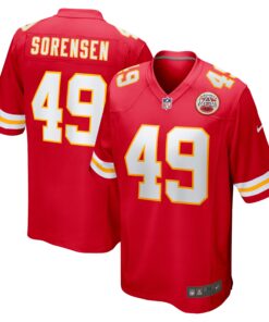 Daniel Sorensen Kansas City Chiefs Nike Game Jersey - Red