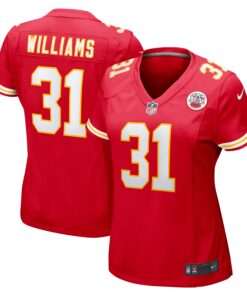 Darrel Williams Kansas City Chiefs Nike Women's Game Jersey - Red