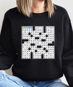 Dictionary Listings Crossword Clue Unisex Shirt Sweatshirt Hoodie
