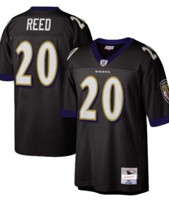 Ed Reed Baltimore Ravens Mitchell & Ness Legacy Replica Jersey - Black