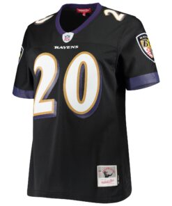 Ed Reed Baltimore Ravens Mitchell & Ness Women's Legacy Replica Team Jersey - Black