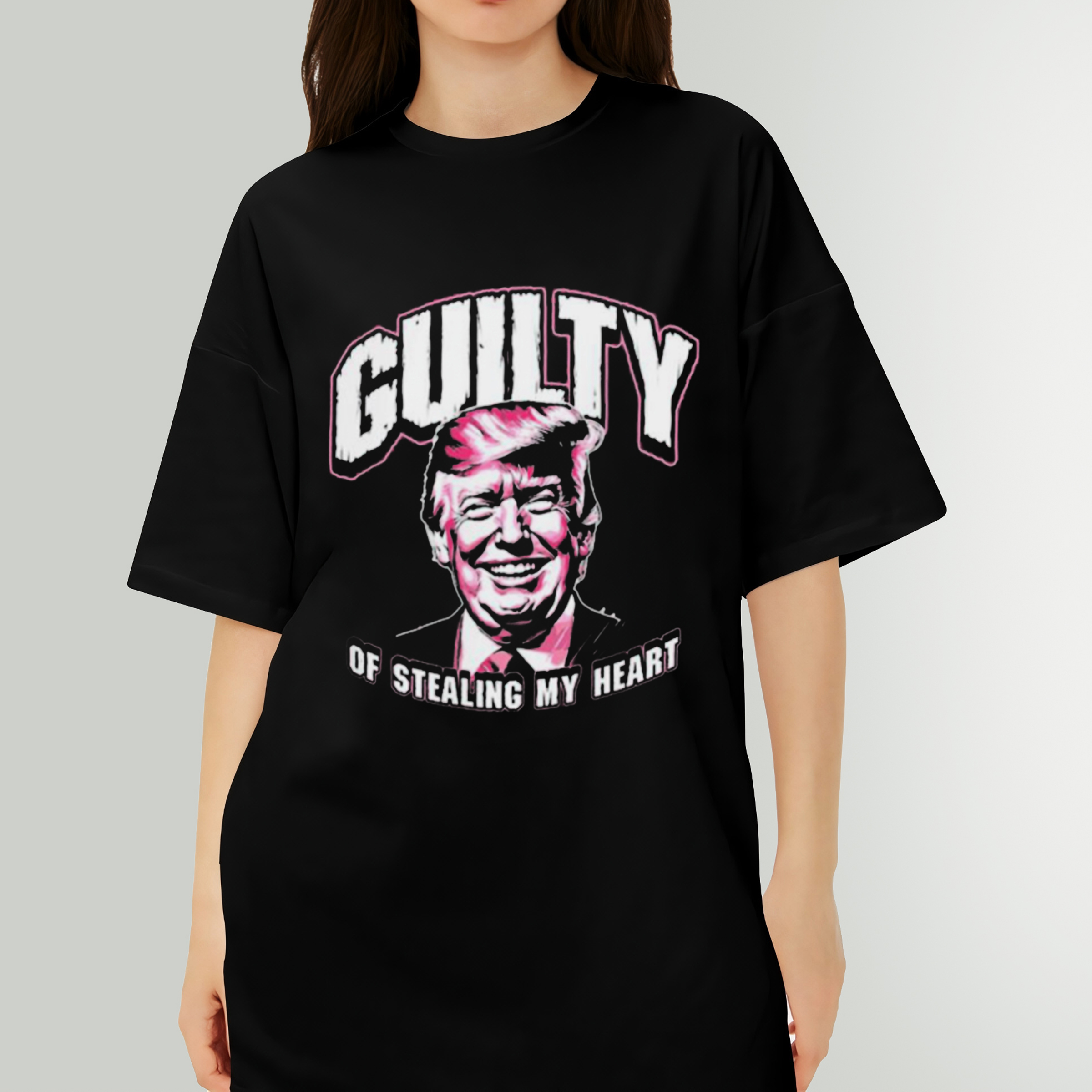 Guilty of Stealing My Heart Trump President Shirt, Sweatshirt