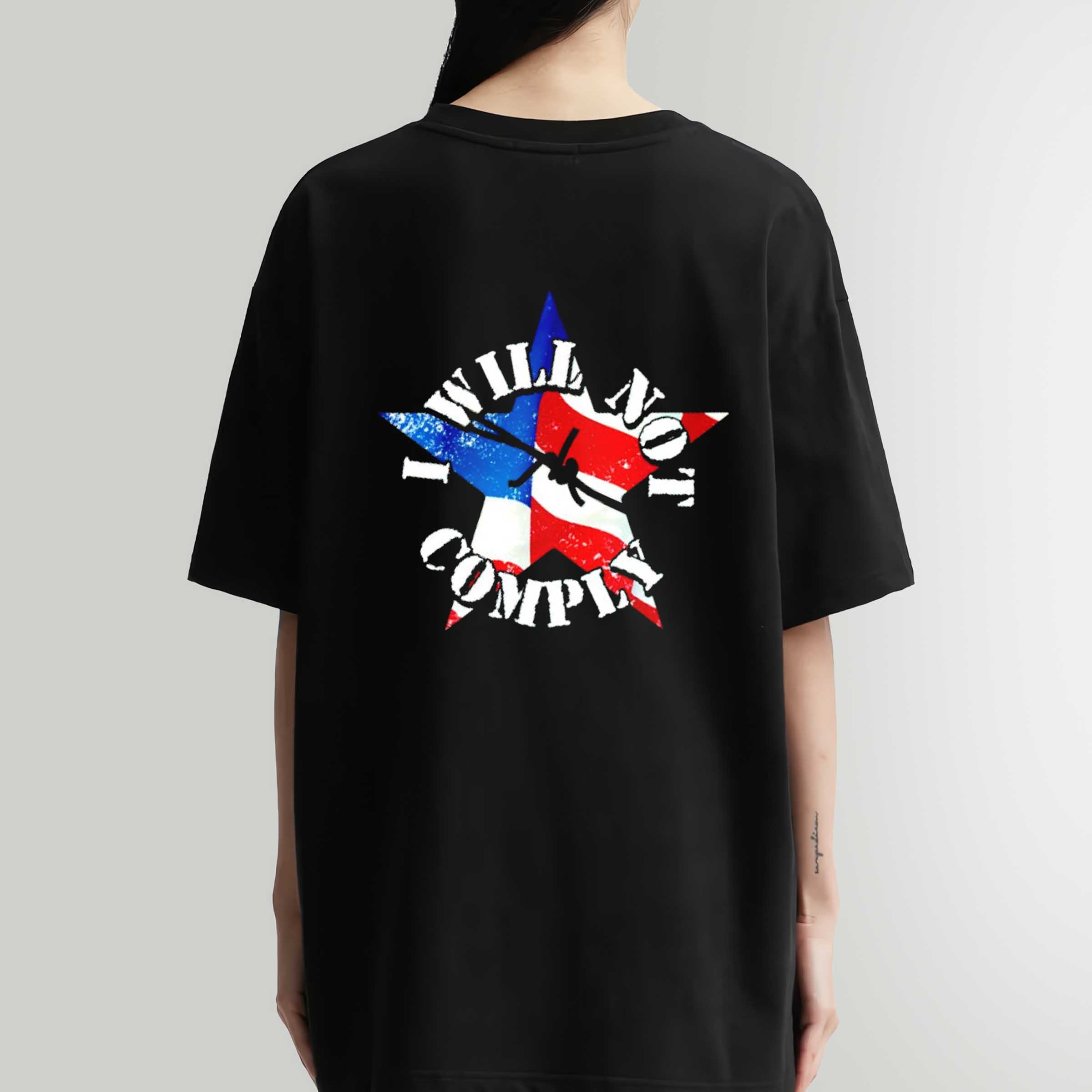 I Will Not Comply Gulag America shirt sweatshirt hoodie