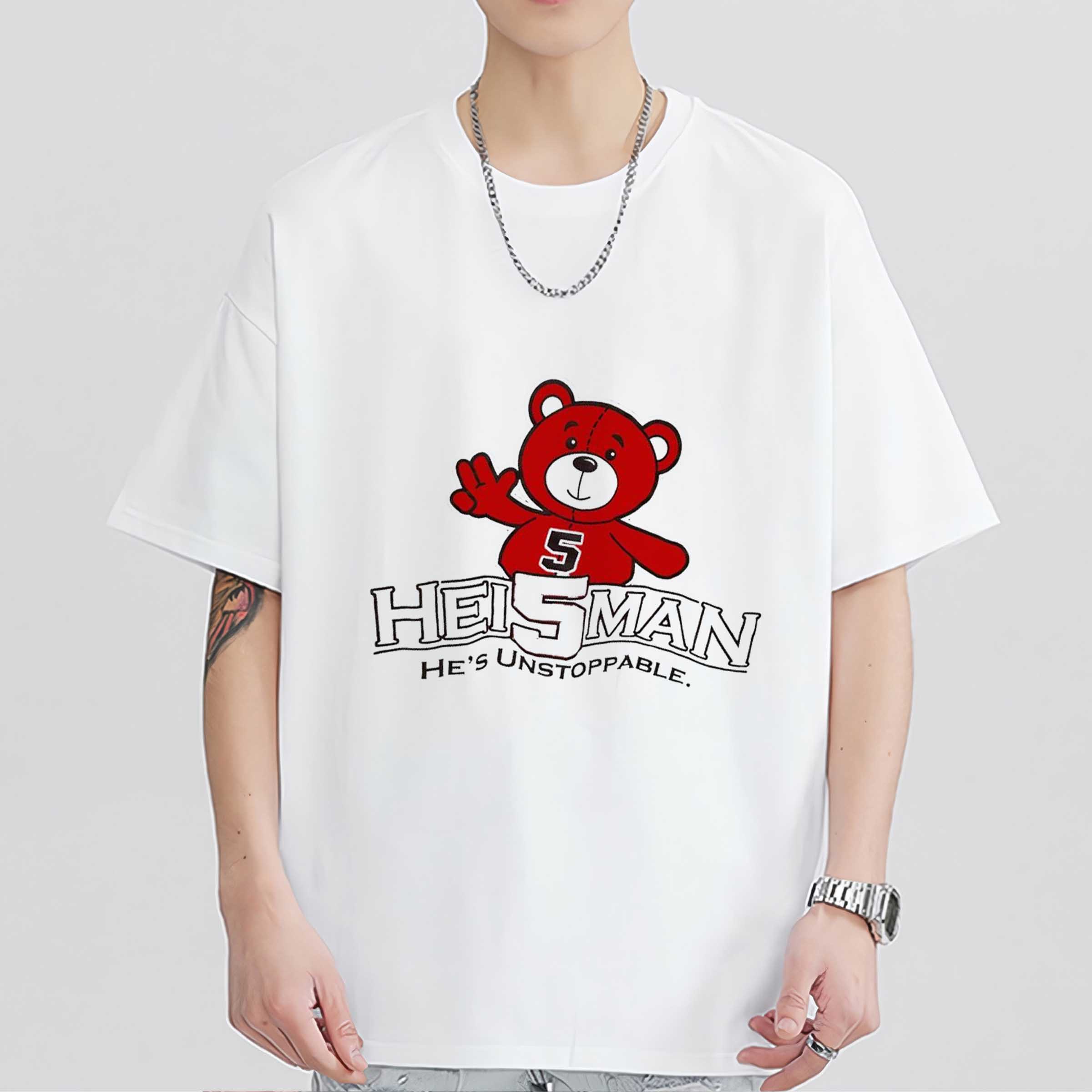 Jayden Daniels LSU Tigers Hei5man Bear he is unstoppable shirt sweatshirt hoodie