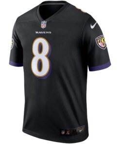 Lamar Jackson Baltimore Ravens Nike Legend Jersey - Black