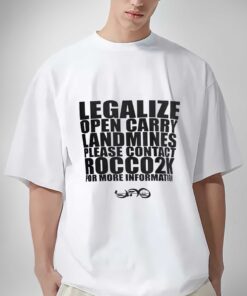 Legalize Open Carry Landmines Please Contact Rocco2k For More Information Unisex T-Shirt Sweatshirt Hoodie