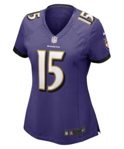 Nelson Agholor Baltimore Ravens Nike Women's Game Jersey - Purple