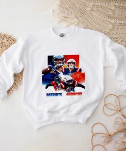 New England Patriots vs Denver Broncos game matchup poster Shirt, Sweatshirt, Hoodie
