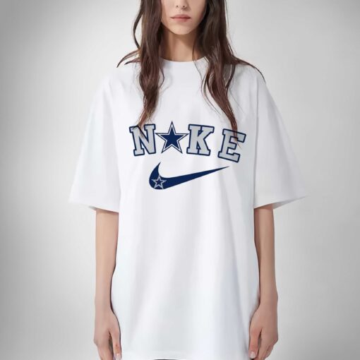 Nike Logo Dallas Cowboys Star Shirt Sweatshirt Hoodie