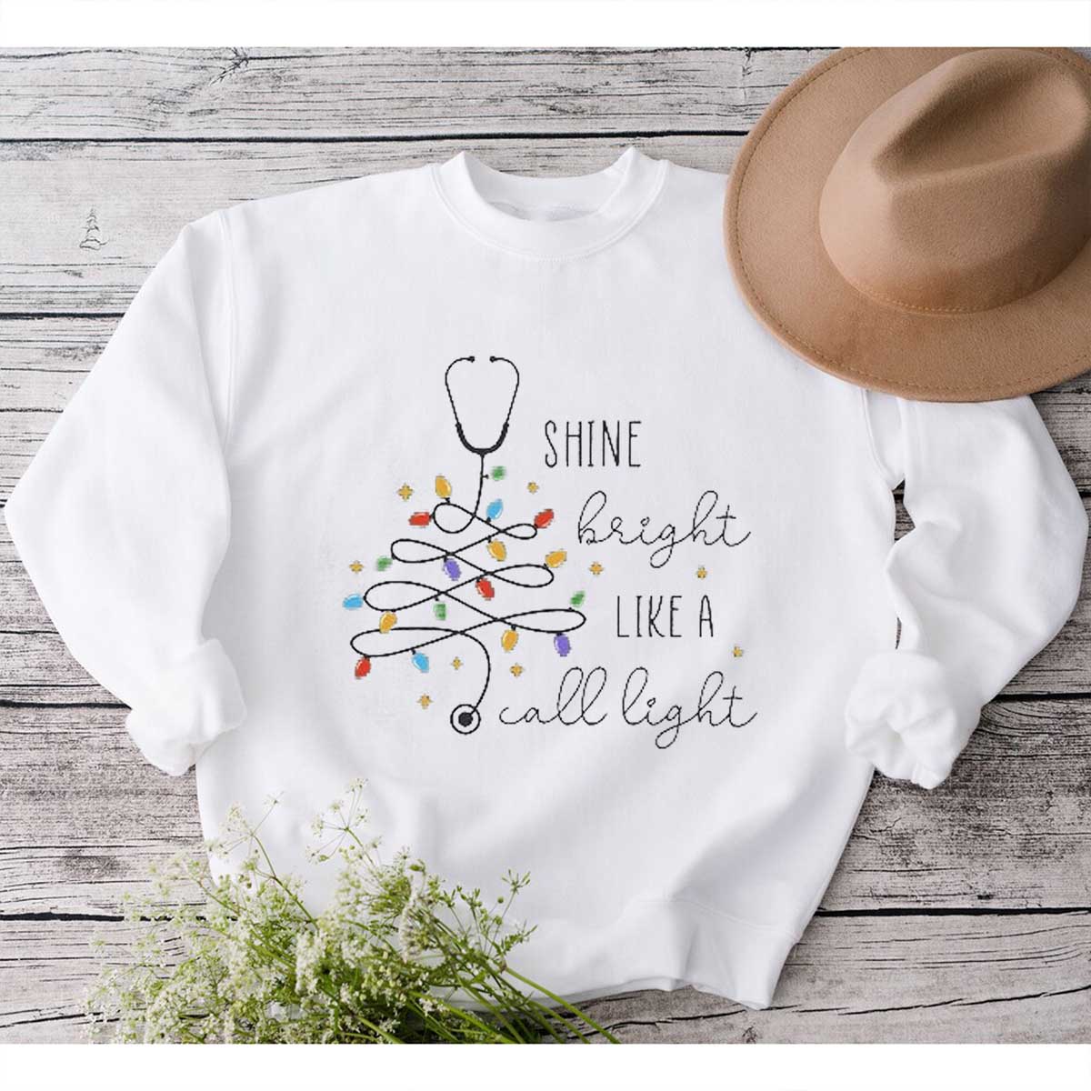 Nurse Christmas Sweatshirt, Ugly Nurse Christmas Sweater, Nursing Christmas Sweater, Christmas Sweatshirts for Women