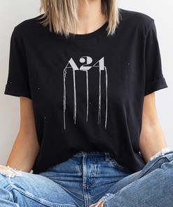 Official A24 x kojima productions death stranding logo T-shirt, A24 a24 death stranding sweatshirt