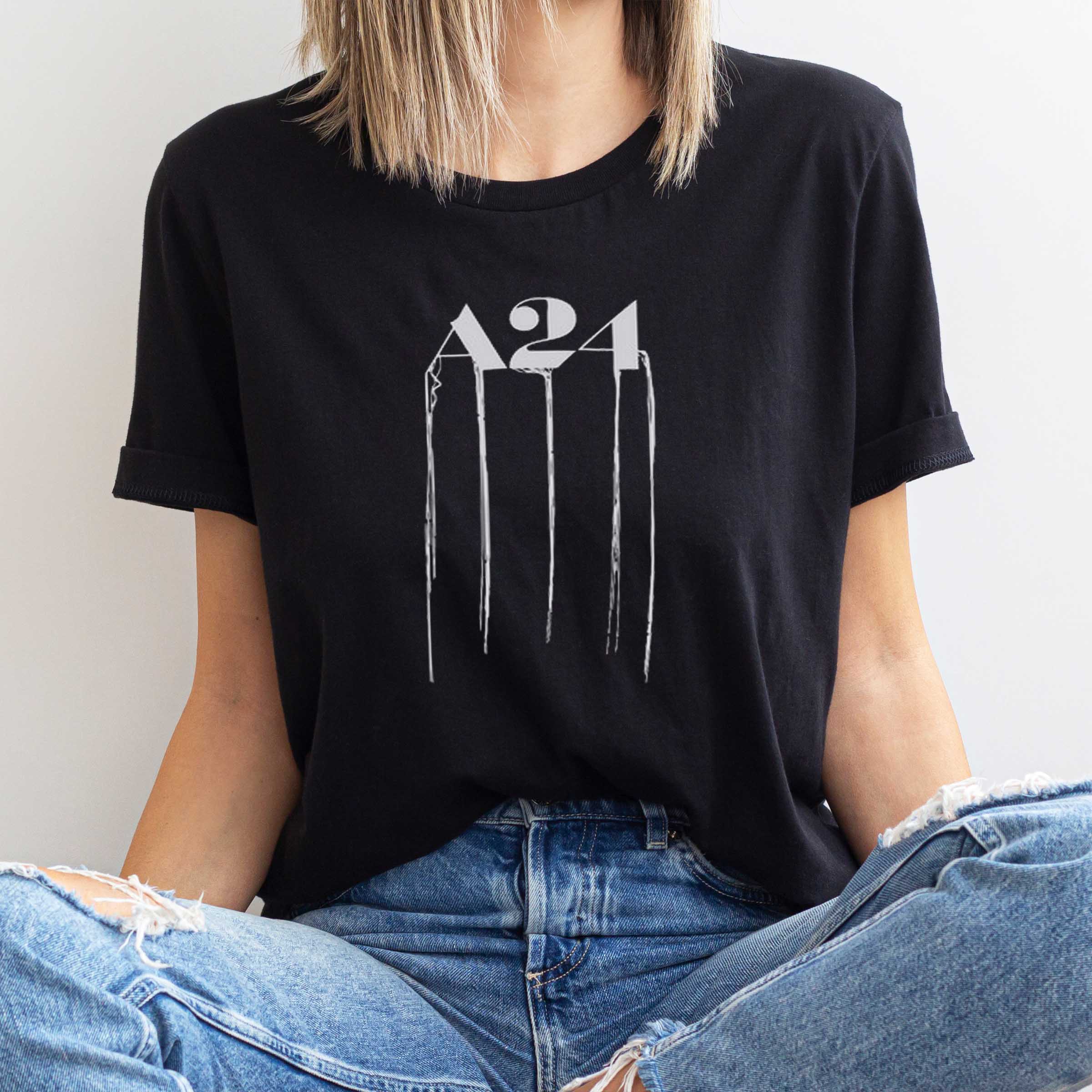 Official A24 x kojima productions death stranding logo T-shirt, A24 a24 death stranding sweatshirt
