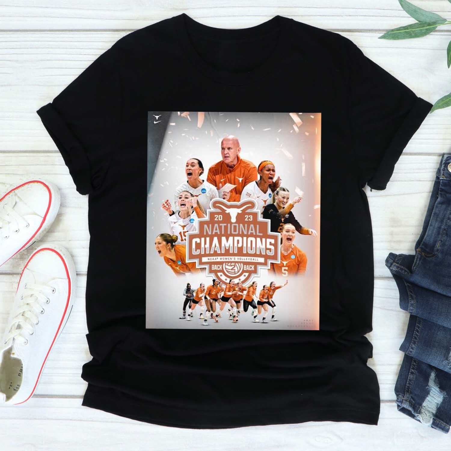Official Texas Longhorns Back To Back 2023 NCAA Women’s Volleyball National Champions Poster Shirt, Sweatshirt, Hoodie Shirt