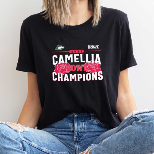 Premium Northern Illinois Huskies 2023 Camellia Bowl Champions Logo shirt sweatshirt hoodie