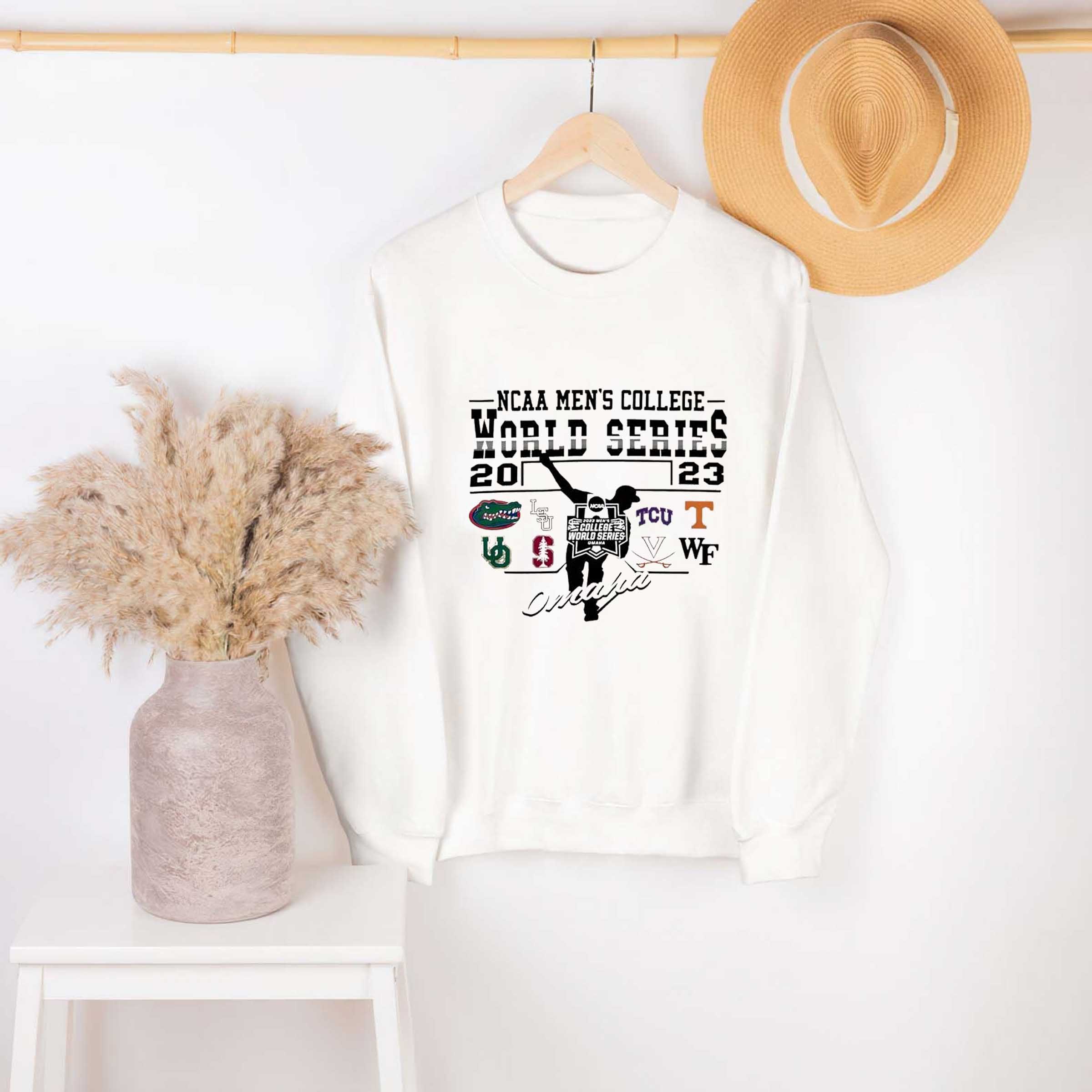 Premium Texas Christian NCAA Men College World Series Bound 8 Team Shirt Sweatshirt Hoodie