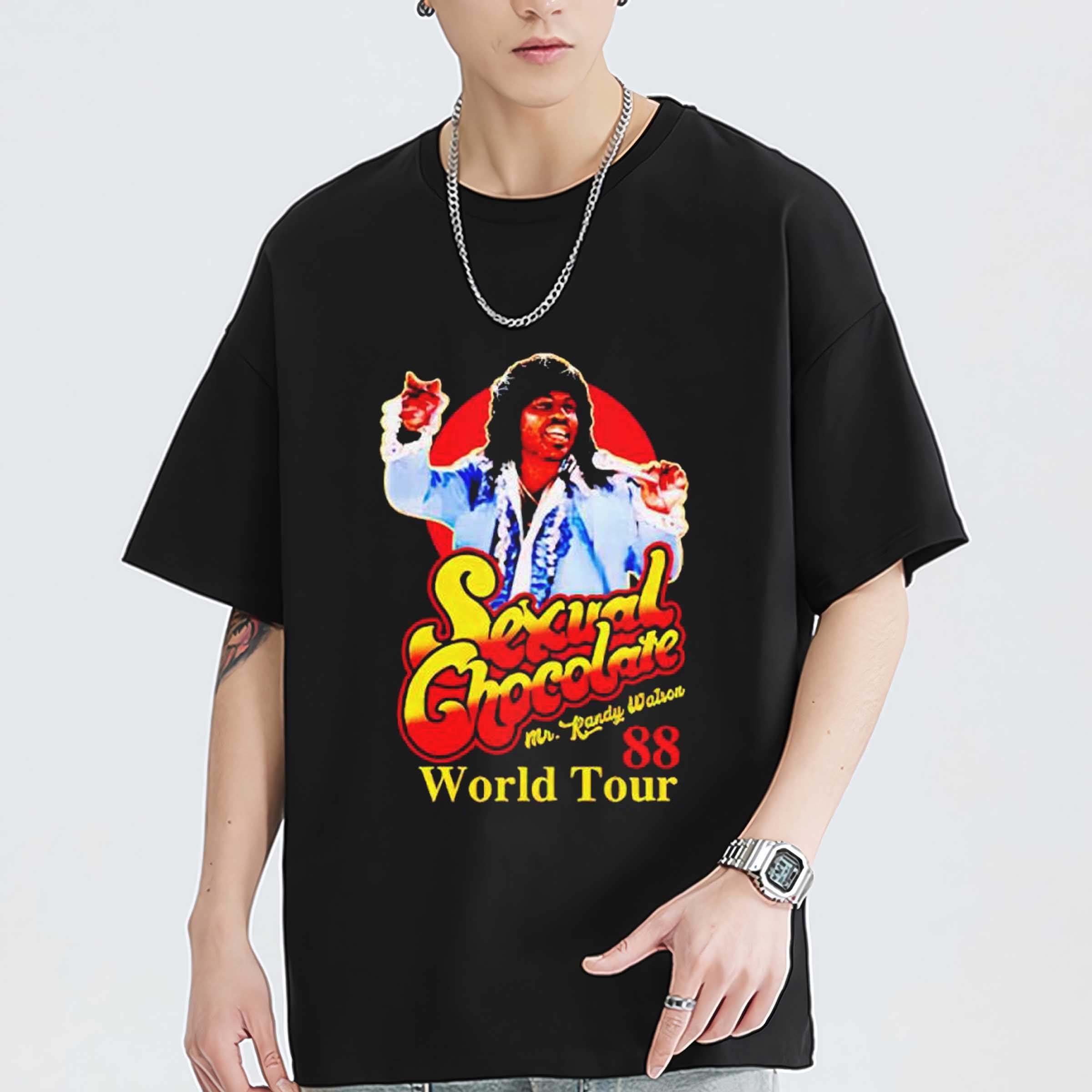 Randy Watson Sexual Chocolate World Tour 1988 Shirt Sweatshirt Hoodie