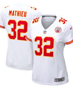 Tyrann Mathieu Kansas City Chiefs Nike Women's Game Jersey - White