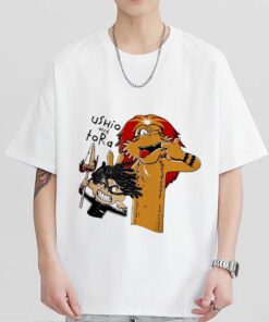 Ushio and Tora X Calvin and Hobbes Tide and Tiger Shirt Sweatshirt Hoodie
