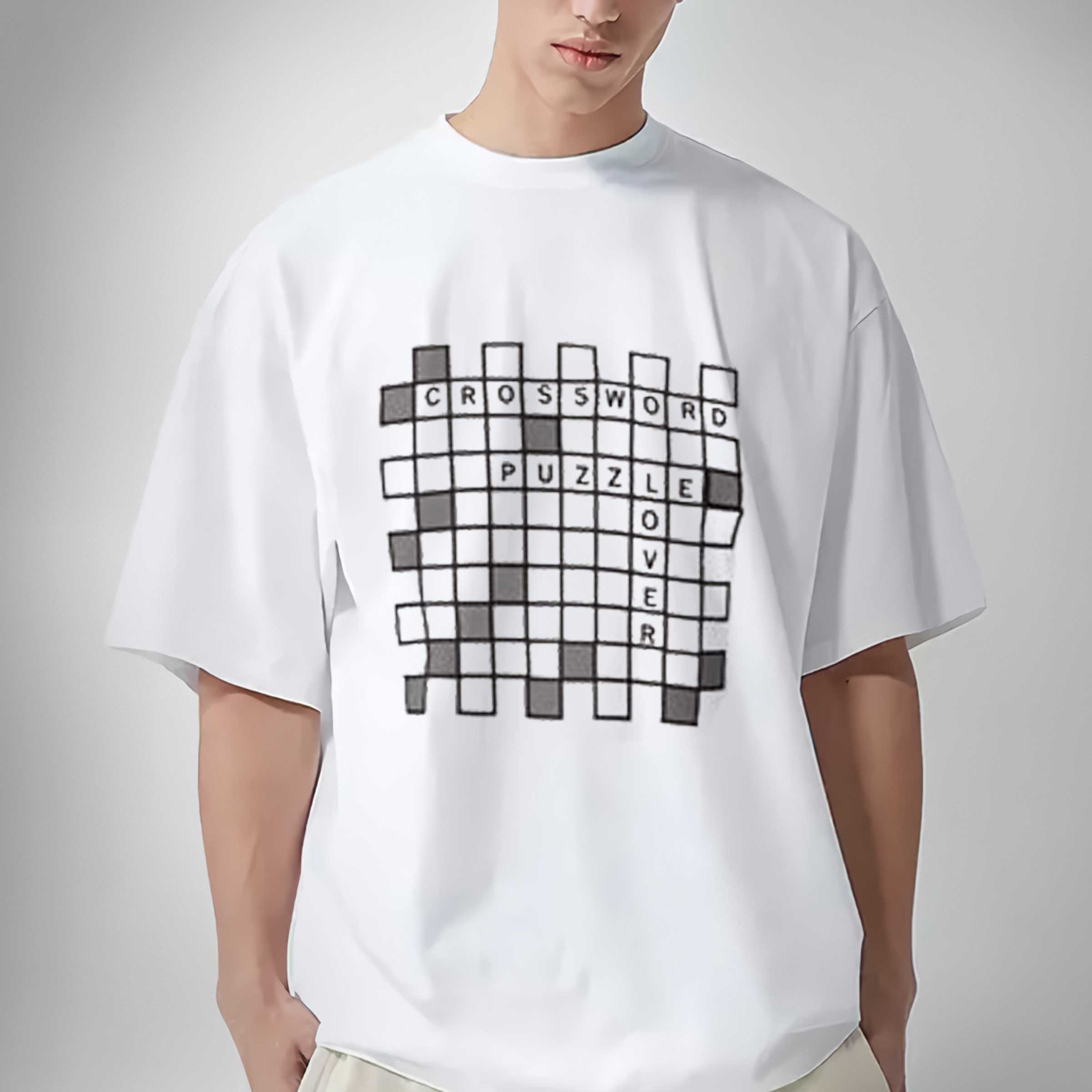 transfers as a shirt design crossword sweatshirt hoodie