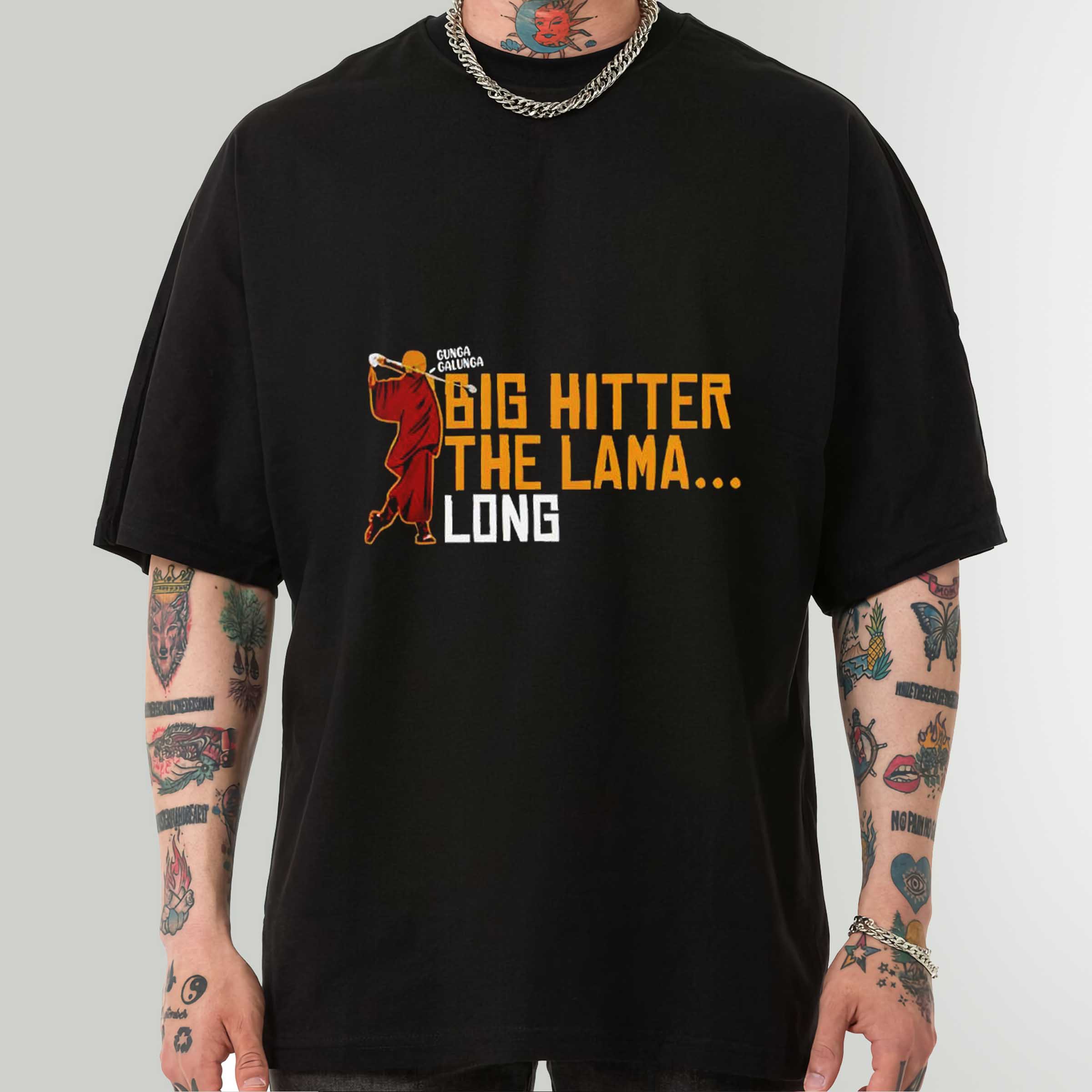 Big Hitter the lama long shirt sweatshirt hoodie