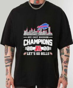 Bills 2023 Shirt AFC East Champs Back To Back Sweatshirt Hoodie Gift for Fans