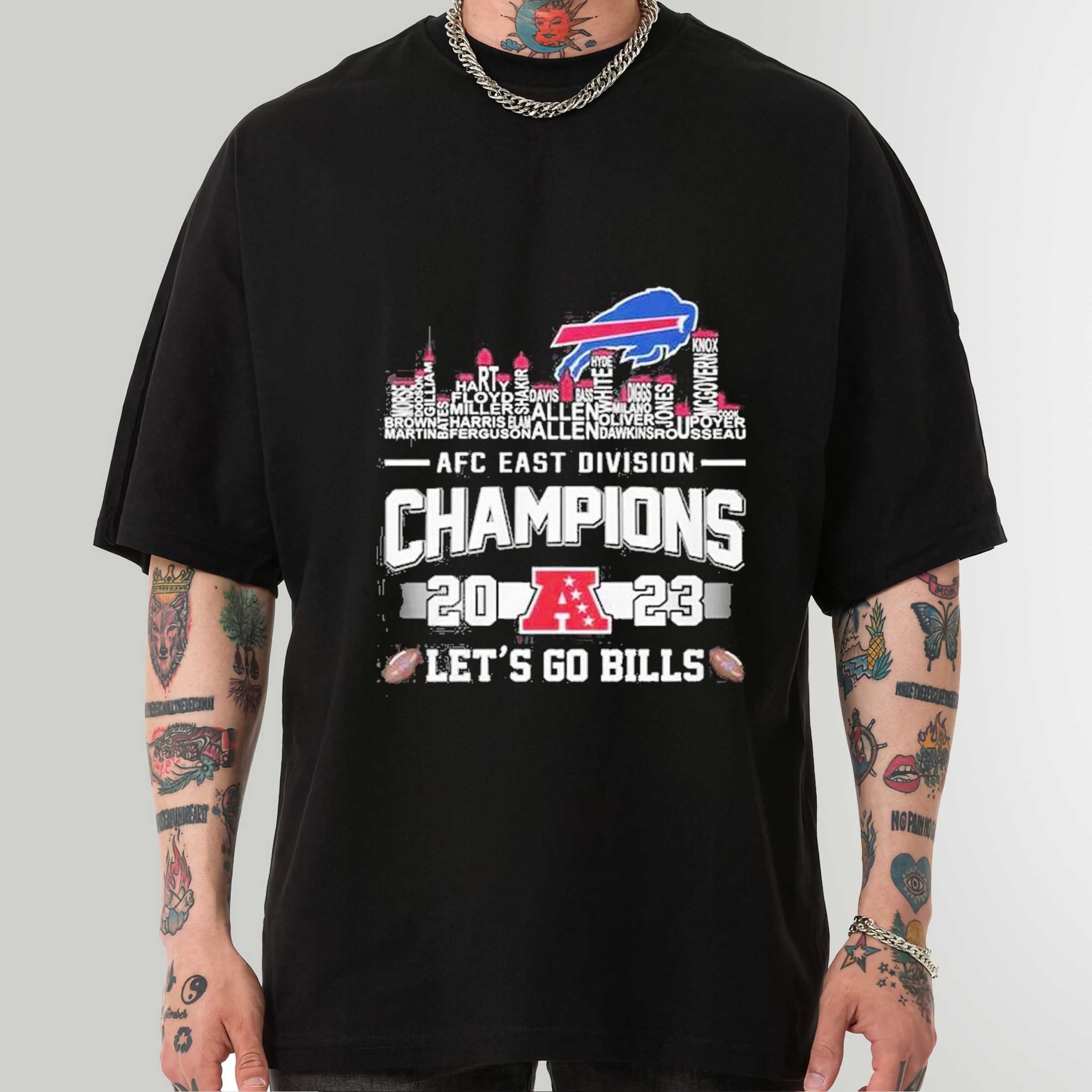 Bills 2023 Shirt AFC East Champs Back To Back Sweatshirt Hoodie Gift for Fans