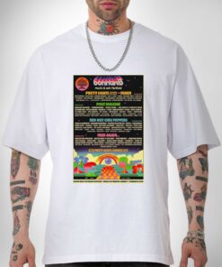Bonnaroo 2024 Music And Arts Festival June 13-16 2024 Manchester TN Poster Shirt