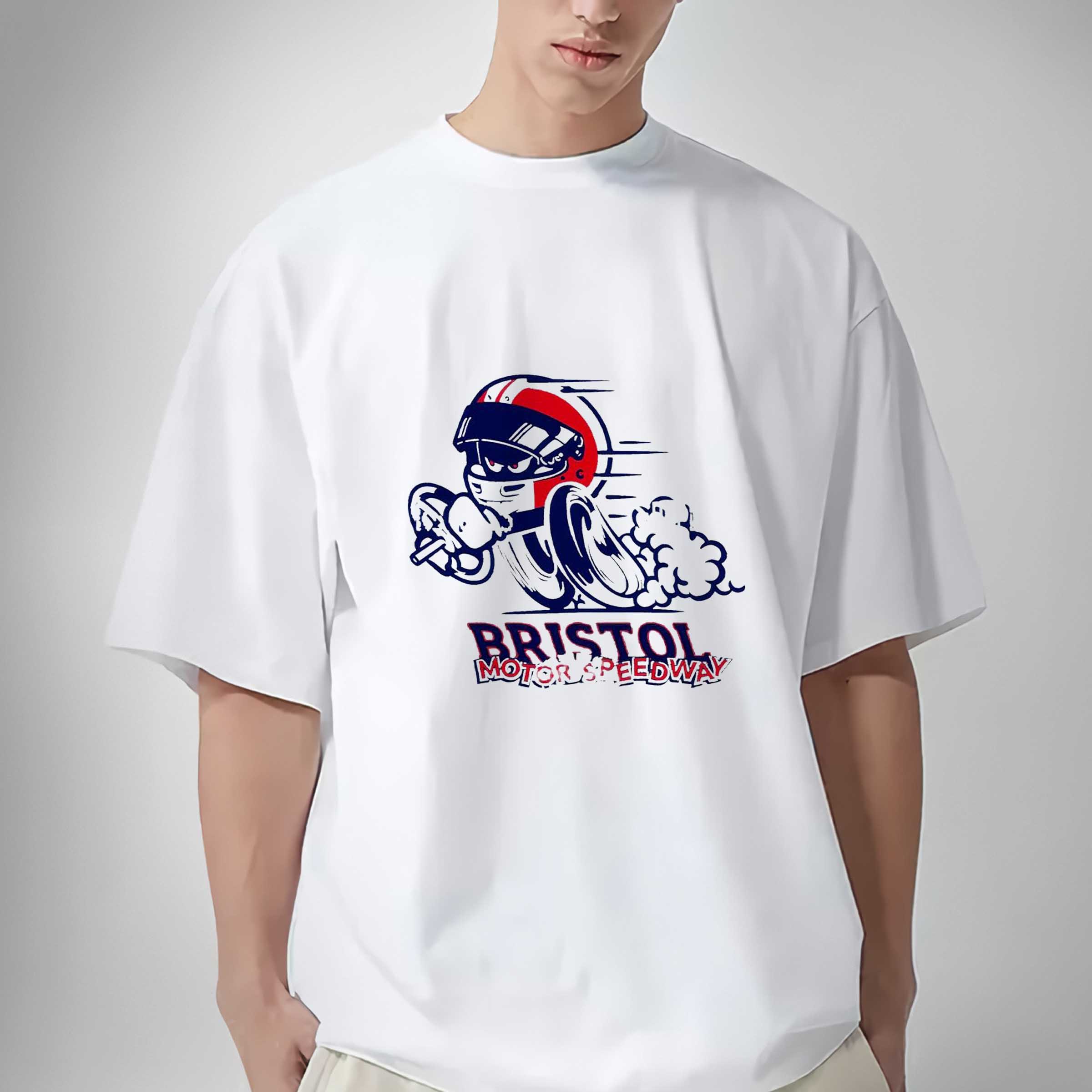 Bristol motor speedway cartoon shirt sweatshirt hoodie