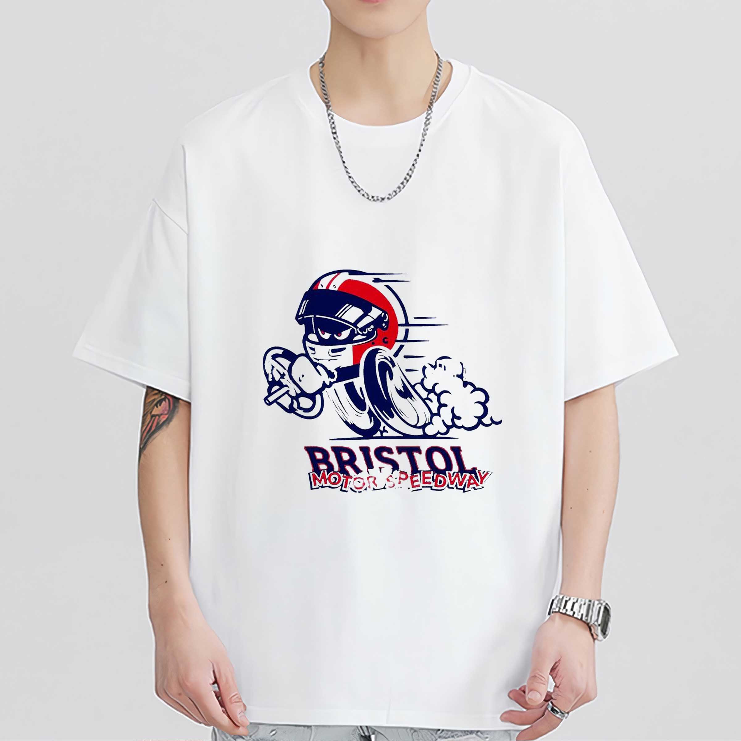 Bristol motor speedway cartoon shirt sweatshirt hoodie