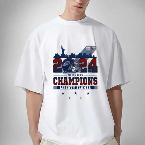Fiesta Bowl Champions Shirt Liberty Flames Football 2024 Sweatshirt Hoodie