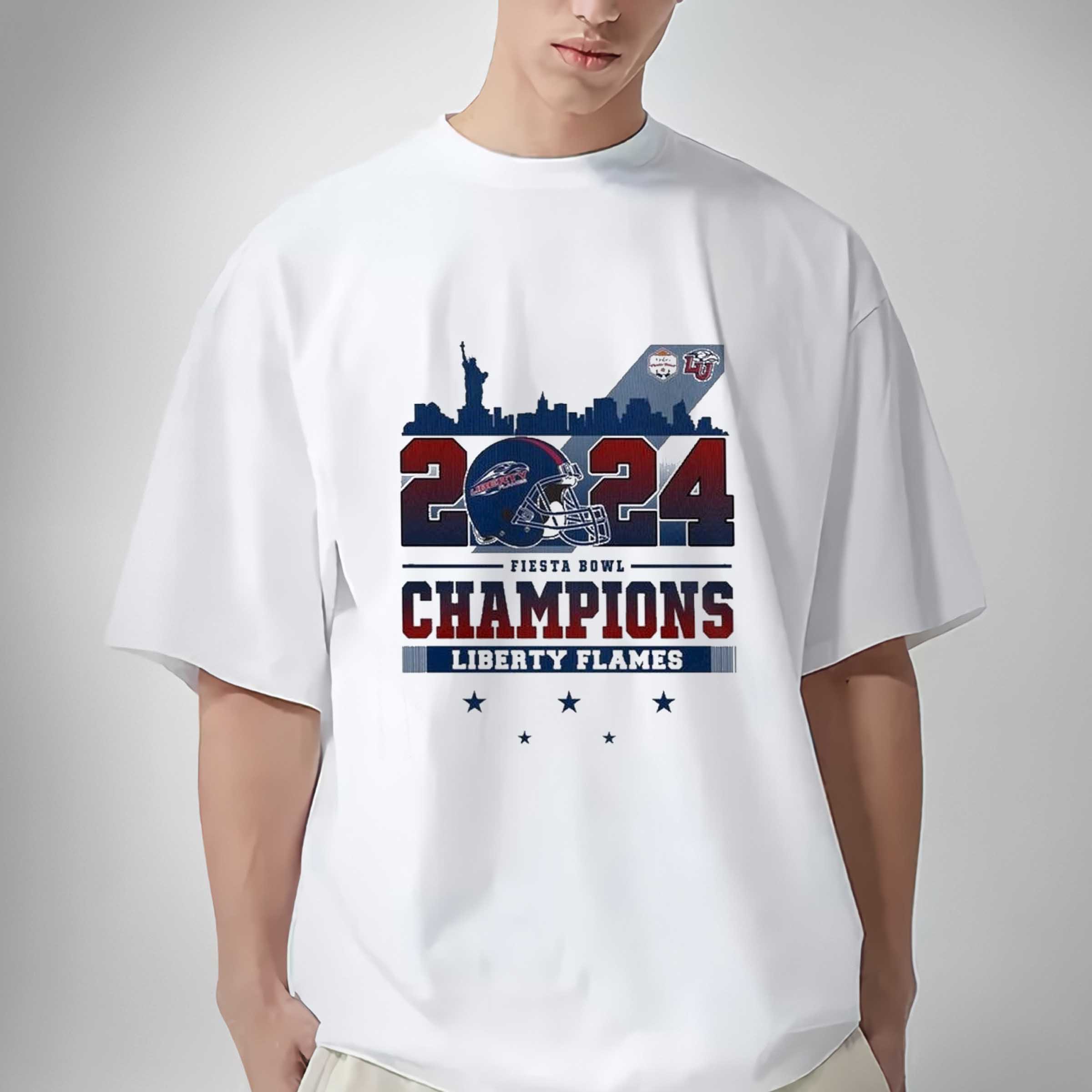 Fiesta Bowl Champions Shirt Liberty Flames Football 2024 Sweatshirt Hoodie