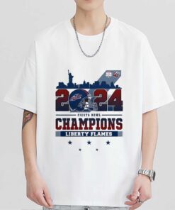 Fiesta Bowl Champions Shirt Liberty Flames Football 2024 Sweatshirt Hoodie