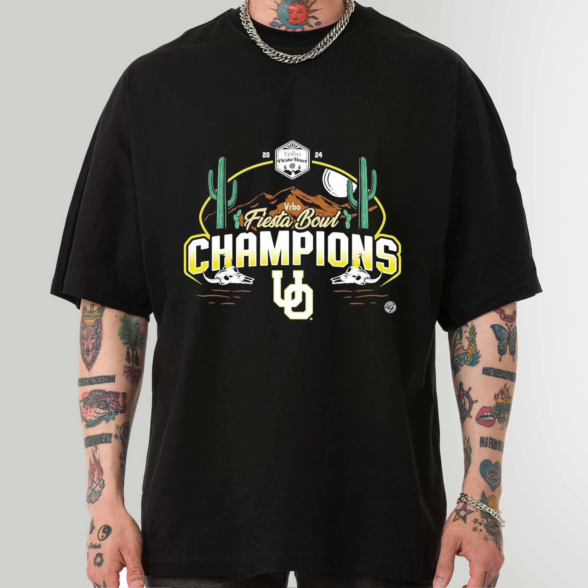 Fiesta Bowl Champions Shirt Oregon Ducks Football 2024 Vrbo Sweatshirt Hoodie