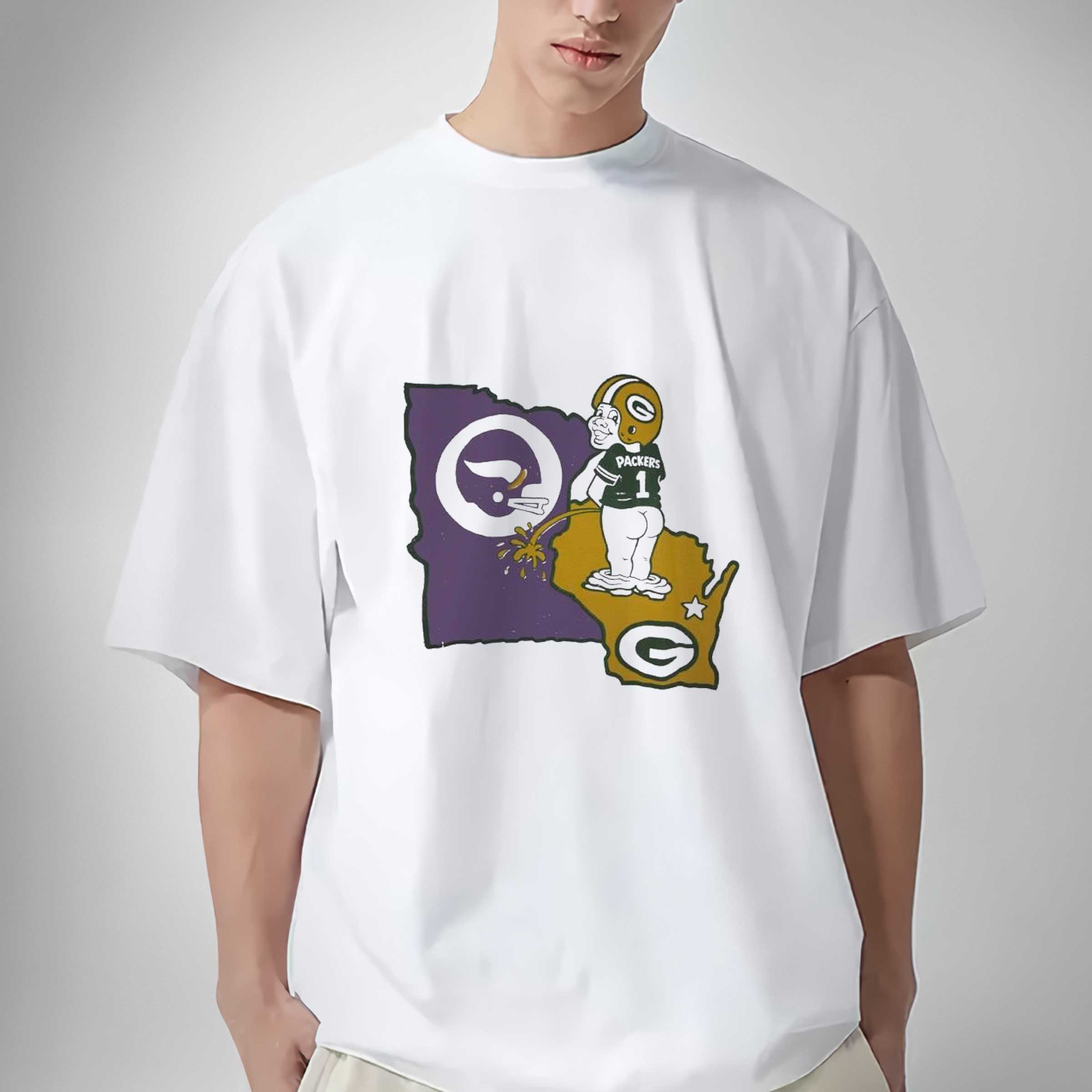 Green Bay Packers piss on Baltimore Ravens sports shirt Green Bay Packers sweatshirt hoodie gifts for NFL fans