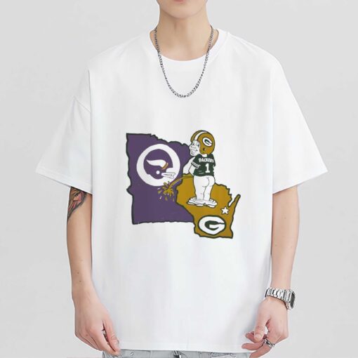 Green Bay Packers piss on Baltimore Ravens sports shirt Green Bay Packers sweatshirt hoodie gifts for NFL fans