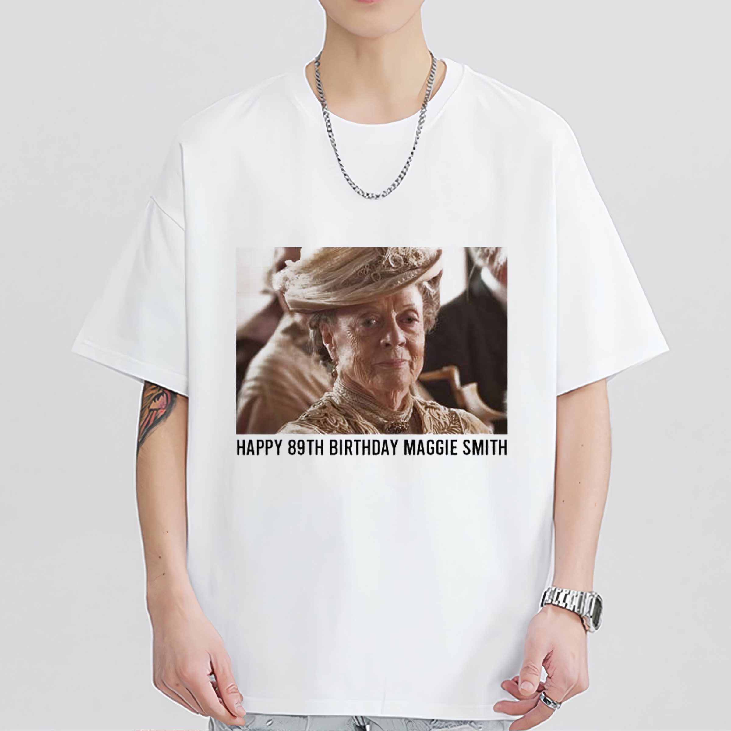 Happy 89th Birthday Maggie Smith Shirt To The Talented Sweatshirt Hoodie Gifts