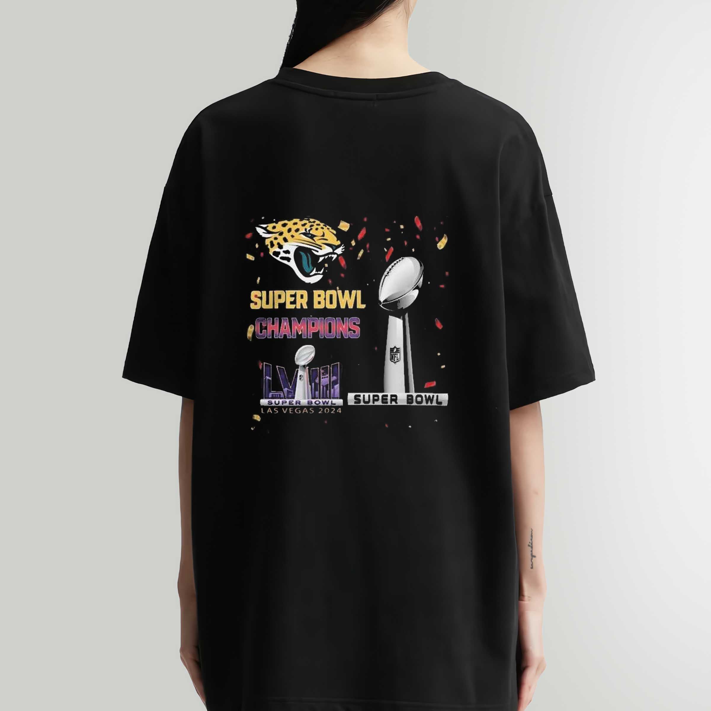 Jacksonville Jaguars Super Bowl Lviii 2024 Las Vegas Champions T-Shirts Sweatshirt Hoodie
