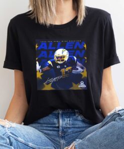 Los Angeles Chargers Keenan Allen Selected For AFC 2024 Pro Bowl Signature T-shirt sweatshirt hoodie
