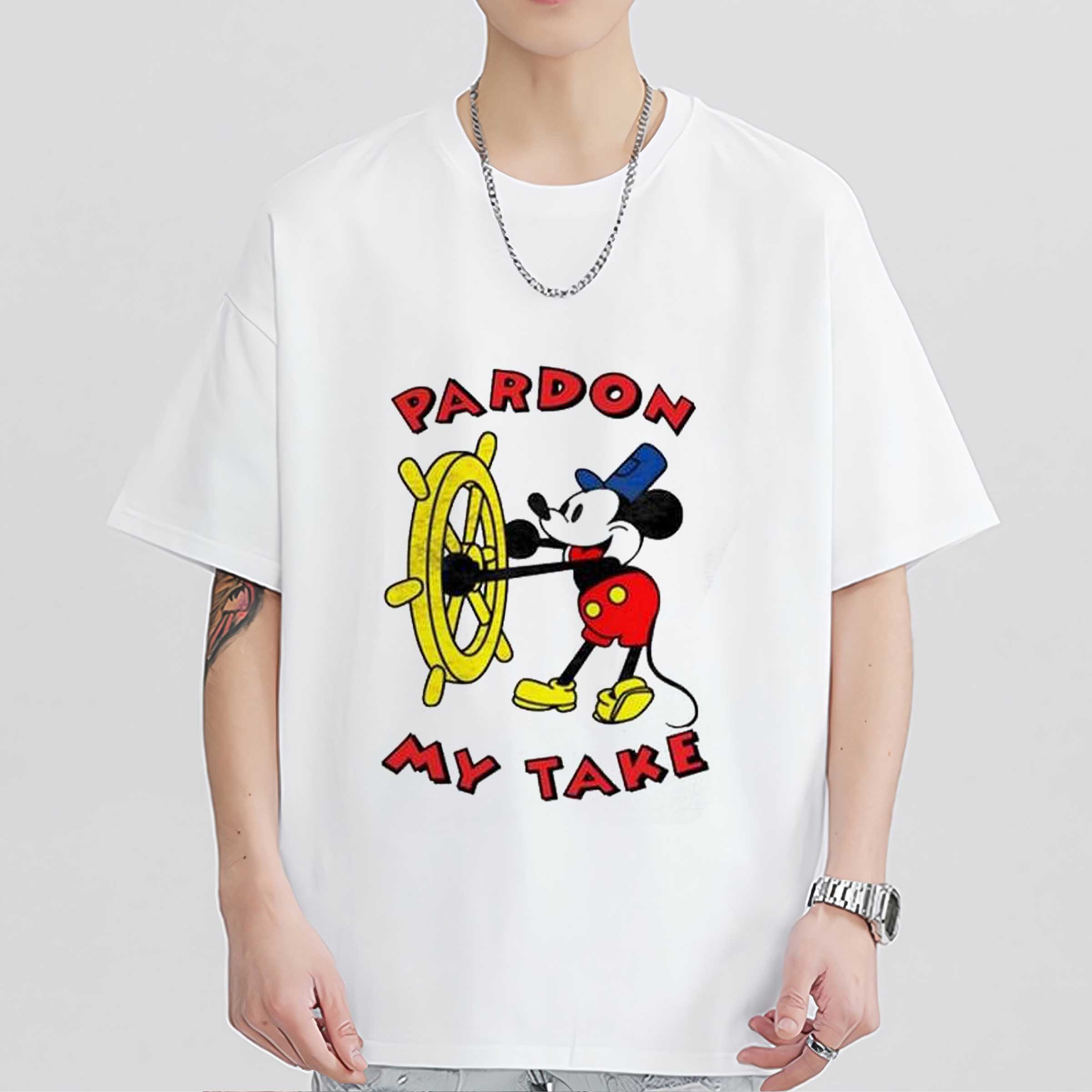 Mickey Mouse Steamboat Pardon My Take Shirt Mickey Mouse Sweatshirt Hoodie Gift for Fan